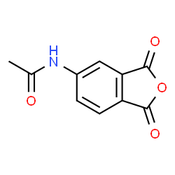 N-(1,3-二氧代-1,3-二氢异苯并呋喃-5-基)乙酰胺结构式