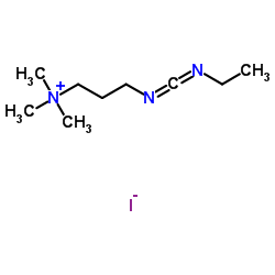 1-乙基-3-(3-二甲胺基丙基)碳二亚胺碘甲烷盐结构式
