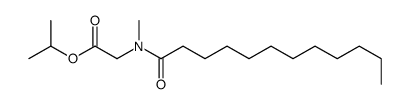 月桂酰肌氨酸异丙酯结构式
