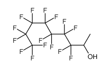 3,3,4,4,5,5,6,6,7,7,8,8,9,9,9-pentadecafluorononan-2-ol结构式