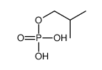 磷酸单(2-甲基丙基)酯结构式