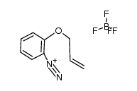 2-(allyloxy)benzenediazonium tetrafluoroborate结构式