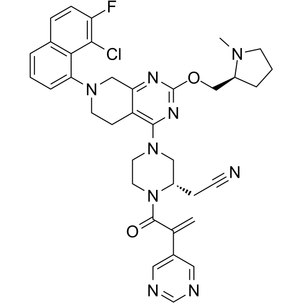 KRAS G12C inhibitor 41 Structure