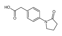 4-[(CYCLOPROPYLCARBONYL)AMINO]BENZOIC ACID structure
