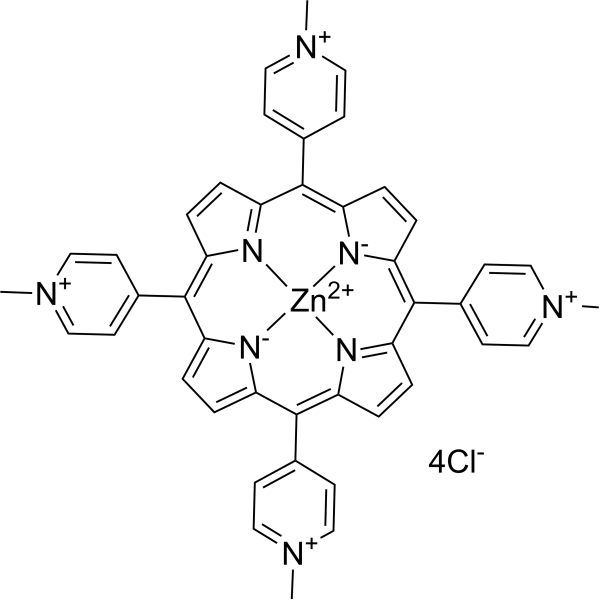 MESO-四(N-甲基-4-吡啶)卟吩四氯化锌(II)图片