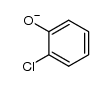 2-chlorophenoxide ion结构式