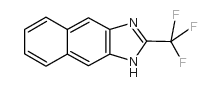 2-(trifluoromethyl)naphto-[2,3-d]-imidazole Structure