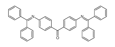 bis[4-(benzhydrylideneamino)phenyl]methanone Structure