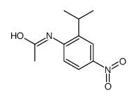 N-(2-异丙基-4-硝基苯基)乙酰胺结构式