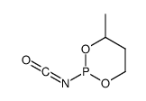 2-isocyanato-4-methyl-1,3,2-dioxaphosphinane Structure
