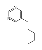(8CI)-5-戊基嘧啶结构式