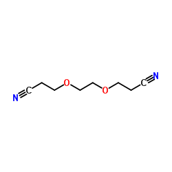 1,2-bis(2-cyanoethoxy)ethane Structure