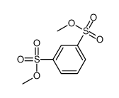 dimethyl benzene-1,3-disulfonate结构式