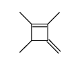 1,2,3-trimethyl-4-methylidenecyclobutene结构式