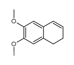 1,2-dihydro-6,7-dimethoxynaphthalene Structure
