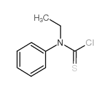 N-乙基-N-苯基硫代氨基甲酰氯结构式