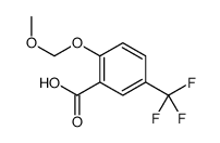 2-(Methoxymethoxy)-5-(trifluoromethyl)benzoic acid结构式