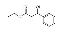 2-(hydroxyphenylmethyl)acrylic acid ethyl ester Structure