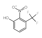 2-硝基-3-三氟甲基苯酚结构式