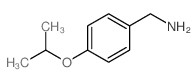 1-(4-异丙氧基苯基)甲胺结构式