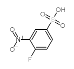 4-fluoro-3-nitrobenzenesulphonic acid Structure
