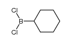 (dichloro)(cyclohexyl)borane结构式