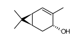 (+)-4α-hydroxy-2-carene Structure