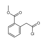 methyl 2-(2-chloro-2-oxoethyl)benzoate结构式