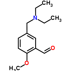 5-[(Diethylamino)methyl]-2-methoxybenzaldehyde Structure