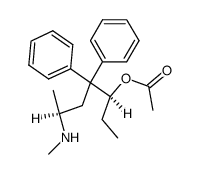 (-)-alpha-Noracetylmethadol Structure