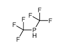 bis(trifluoromethyl)phosphane Structure