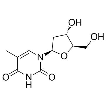 beta-胸苷结构式
