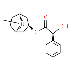 (-)-Homatropine结构式
