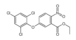 ethyl 2-nitro-5-(2,4,6-trichlorophenoxy)benzoate Structure