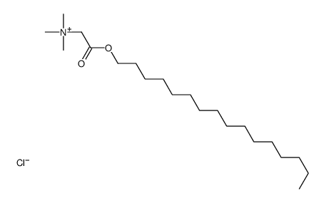 (2-hexadecoxy-2-oxoethyl)-trimethylazanium,chloride Structure