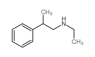 乙基-(2-苯基丙基)胺结构式