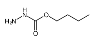 Hydrazinecarboxylic acid,butyl ester结构式