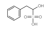 Benzeneethanesulfonicacid, a-hydroxy-结构式