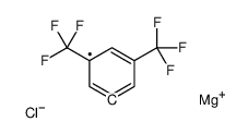 magnesium,1,3-bis(trifluoromethyl)benzene-5-ide,chloride Structure