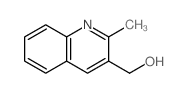 (2-methylquinolin-3-yl)methanol Structure