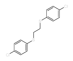 Benzene,1,1'-[1,2-ethanediylbis(thio)]bis[4-chloro- (9CI) Structure