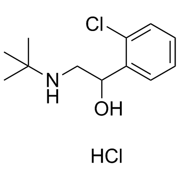 Tulobuterol hydrochloride structure