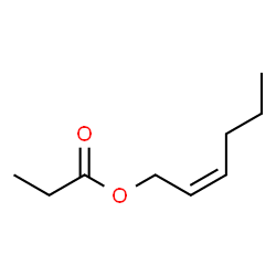 Propionic acid (Z)-2-hexenyl ester Structure
