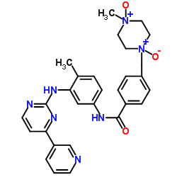 伊马替尼(哌啶)-N,N-二氧化物结构式