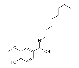 N-香草基辛酰胺结构式