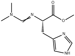 Nα-[(Dimethylamino)methylene]-L-histidine methyl ester structure