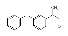 2-(3-苯氧基苯基)丙醛结构式