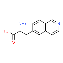 6-Isoquinolinepropanoicacid,alpha-amino-(9CI)结构式