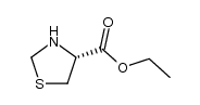 ethyl L-thiazolidine-4-carboxylate结构式