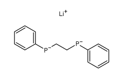 dilithium salt of 1,2-bis(phenylphosphino)ethane结构式